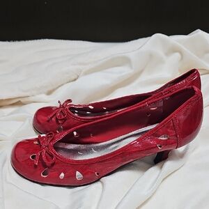 Ok Elegant Red Women's Shoes